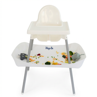 HopLa | Plateau Récupérateur pour Chaise Haute Bébé Anti-Dégâts (DME & Diversification)